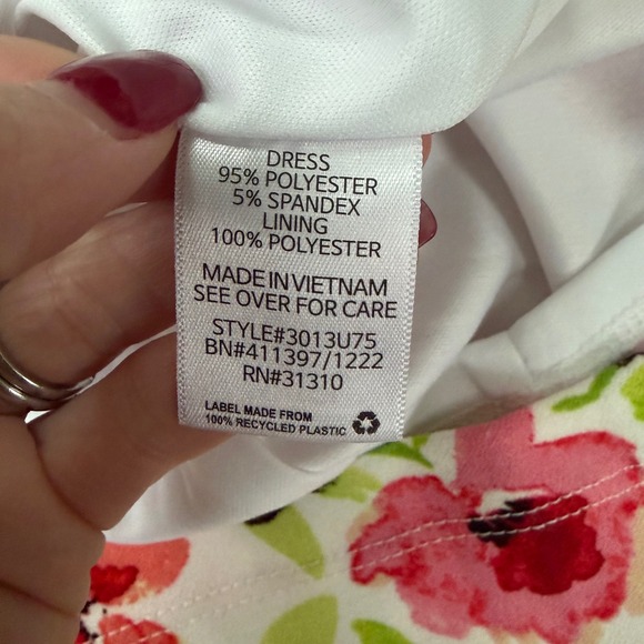 Lot of 3 AGB Dress Women 22W Pink Floral Sleeveless A-Line Party Cottagecore - Picture 12 of 14